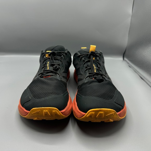 Altra Lone Peak 9 Mens 11.5 Trail Running Shoes Black Orange AL0A85PG061 Nathan main image 3